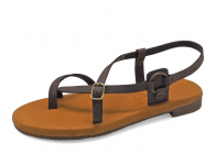Women Sandals LS-15 Brown Nubuck (Oiled)